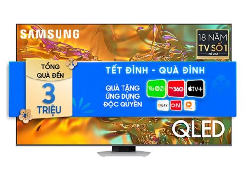 Smart Tivi QLED Samsung 4K 55 Inch QA55Q80D