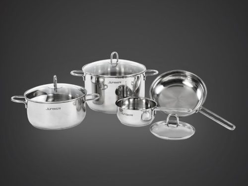 Bộ nồi Inox Junger JC-200 cao cấp 7 chi tiết
