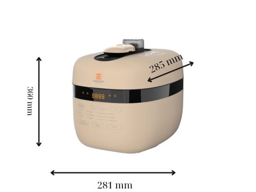 Nồi áp suất Hawonkoo PCH-500-CF 5 kich thuoc noi ap suat hawonkoo pch 500 cf