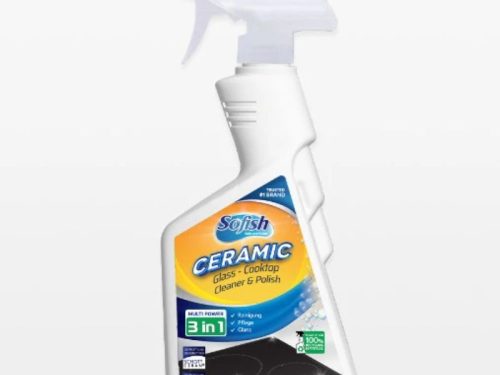 Chai xịt tẩy rửa mặt kính bếp từ Sofish Ceramic 3 in 1 SOFISHCERAMIC