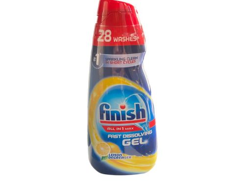 Gel rửa bát Finish All in 1 max 700ml