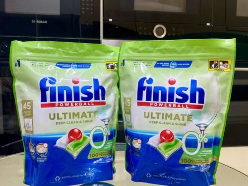 hinh anh vien rua bat finish ultimate eco 0 45 vien