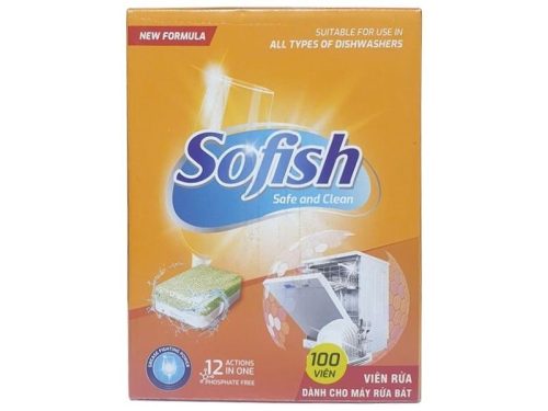 Viên rửa bát Sofish maximum 100 viên