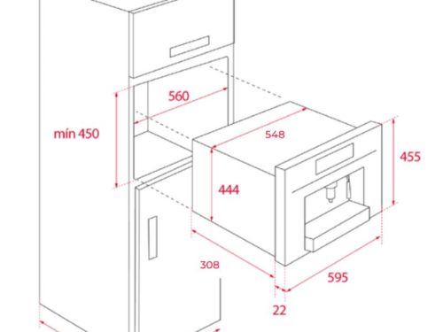 kich thuoc may pha cafe teka clc 8350 111630006