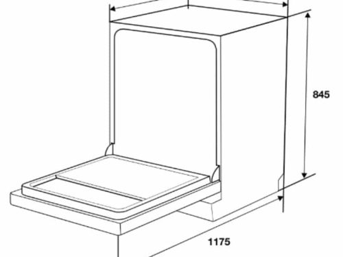 kich thuoc may rua chen doc lap hafele hdw f601g 535 29 592