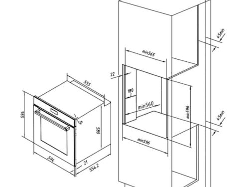 lap dat lo nuong am tu hafele hc o811b 495 10 035