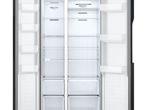 anh tu lanh 2 canh side by side inverter 519 lit lg gr b256bl