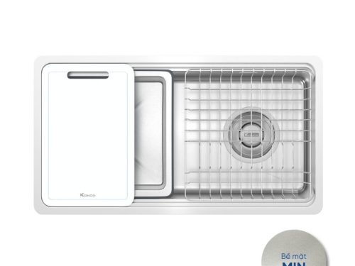 Chậu rửa bát inox 1 hố Konox TARI 780SM