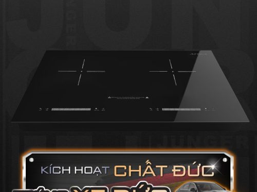 Bếp từ đôi Junger NKD-22+ lắp âm