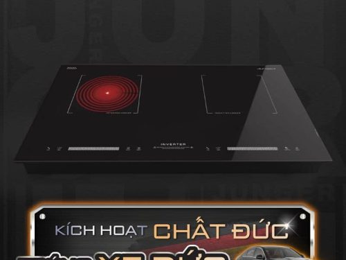 Bếp từ kết hợp hồng ngoại Junger ID-16 lắp âm
