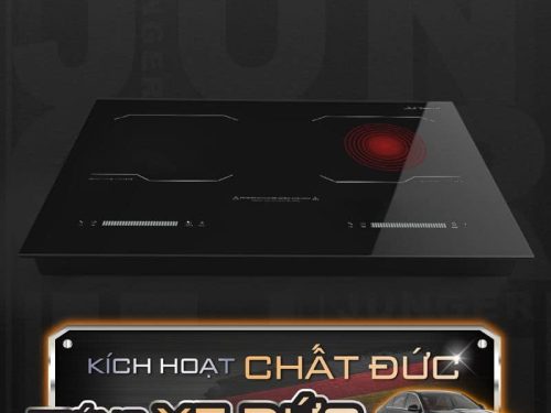 Bếp từ kết hợp hồng ngoại Junger MK-24 lắp âm
