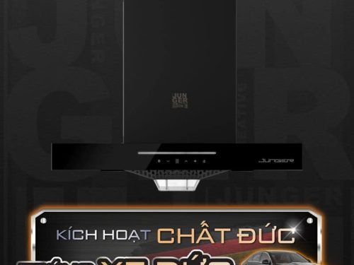 Máy hút mùi âm tủ Junger HRJ-701 Black