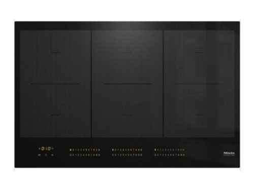 Bếp từ đa điểm Miele 6 vùng nấu KM 7575 FL lắp âm