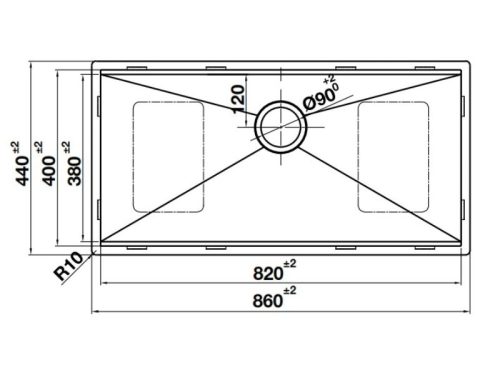 kich thuoc chau rua bat inox 1 ho hafele 567 24 477