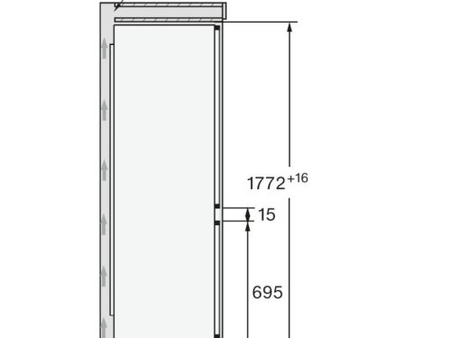 Tủ lạnh Miele KFN 7734 C 2 kich thuoc tu lanh miele kfn 7734 c