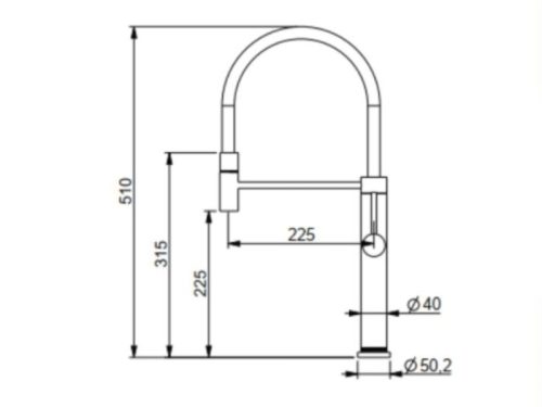 kich thuoc voi rua chen nong lanh grandx gxf01