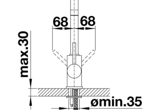 kich thuoc voi inox rua bat blanco mili chrome 524709