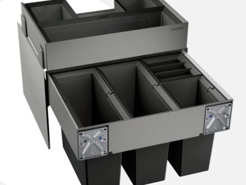 Thùng rác âm tủ Blanco Select 60/4 Organ 4 ngăn 520783
