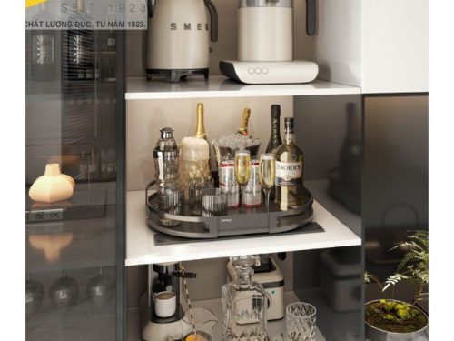 Ảnh thực tế Kệ xoay TurnMotion Hafele 545.14.338