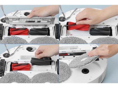 clean robot hut bui lau nha roborock q revo 5ae trang