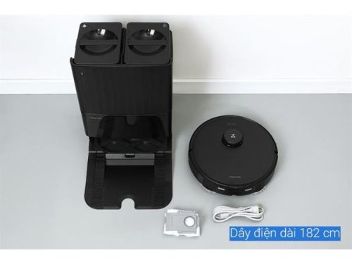 day robot hut bui lau nha roborock q revo 5v1 den