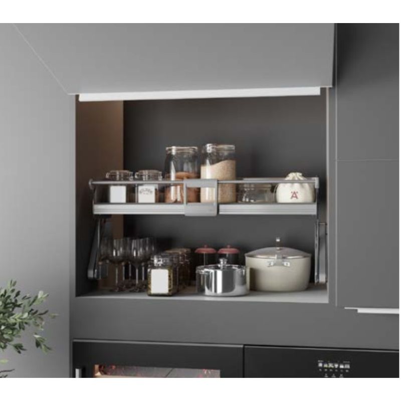 Hình ảnh Kệ nâng hạ Hafele 504.68.372 Imove R600mm Hình ảnh Kệ nâng hạ Hafele 504.68.372 Imove R600mm