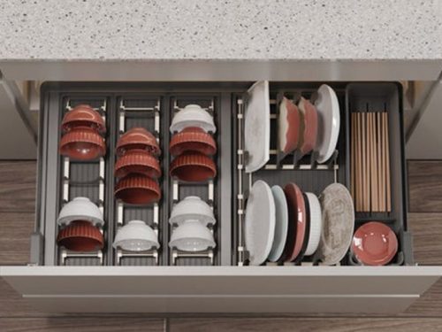 Hình ảnh Rổ đựng bát đĩa Hafele 545.14.307