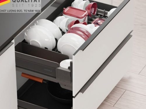 Hình ảnh Rổ kéo trên cho bát đĩa Dining Agent 900mm Hafele 545.14.311