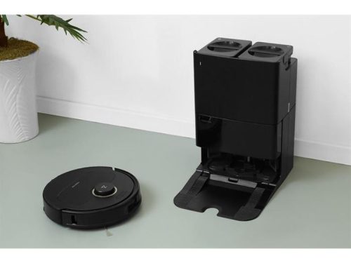 hinh anh robot hut bui lau nha roborock q revo 5ae den