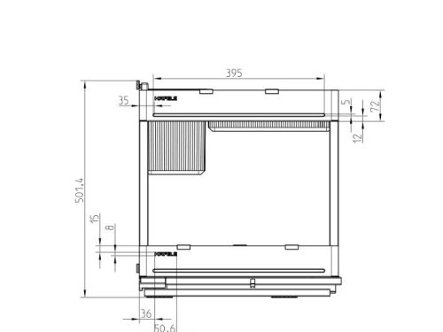 Kích thước Kệ đựng gia vị Hafele 545.14.302
