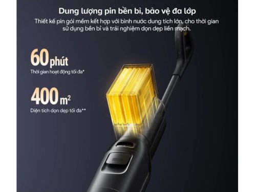 pin may hut bui lau nha roborock f25 ace pro